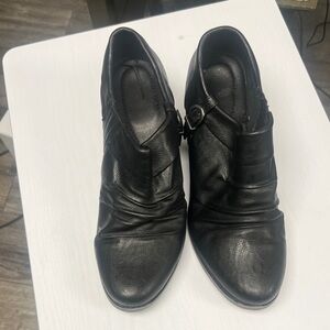 BareTraps Black Ankle Booties